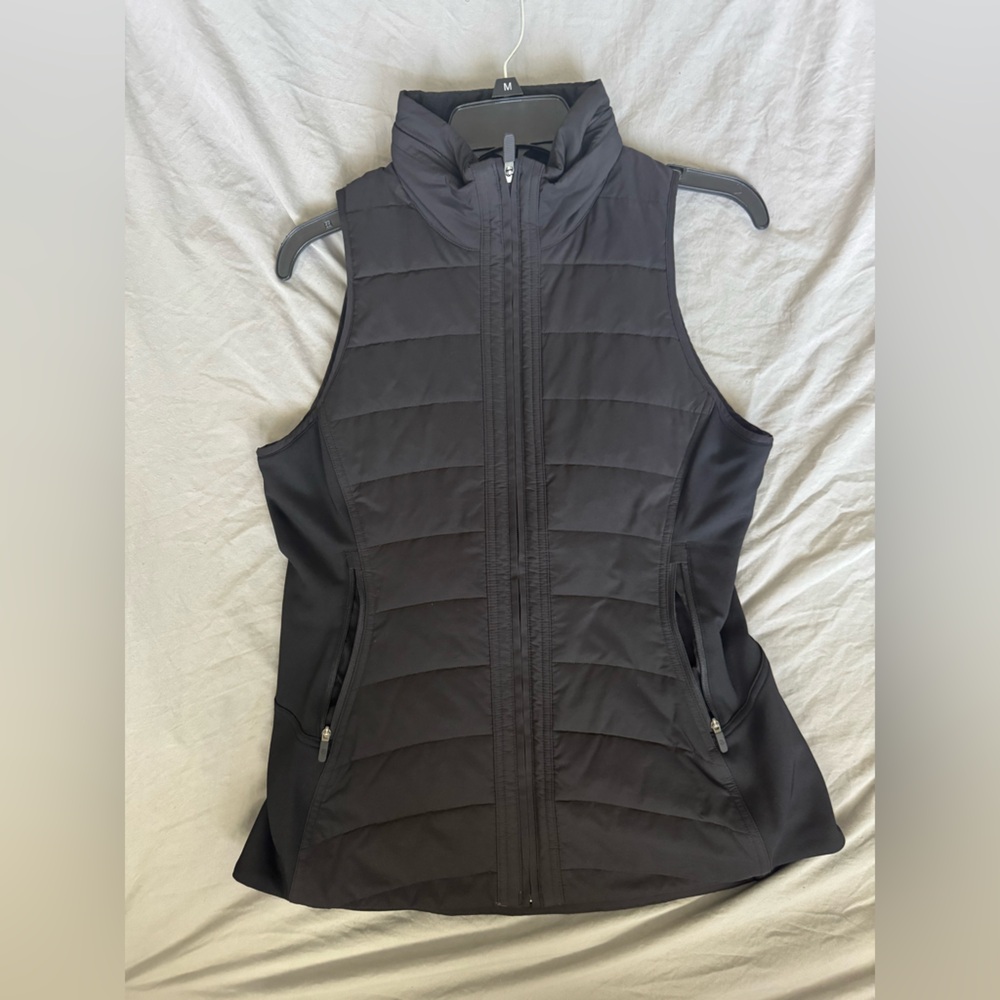 Lululemon Black Quilted Vest
